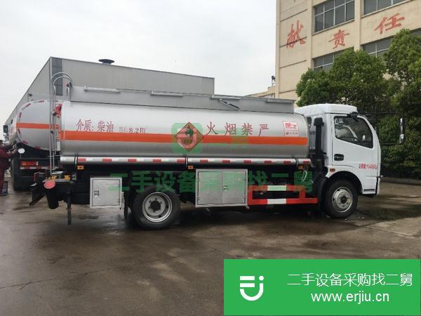 湖南出售二手帶手續(xù)8噸油罐車國五玉柴150馬力