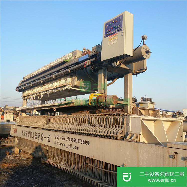 山東出售二手150平方隔膜壓濾機