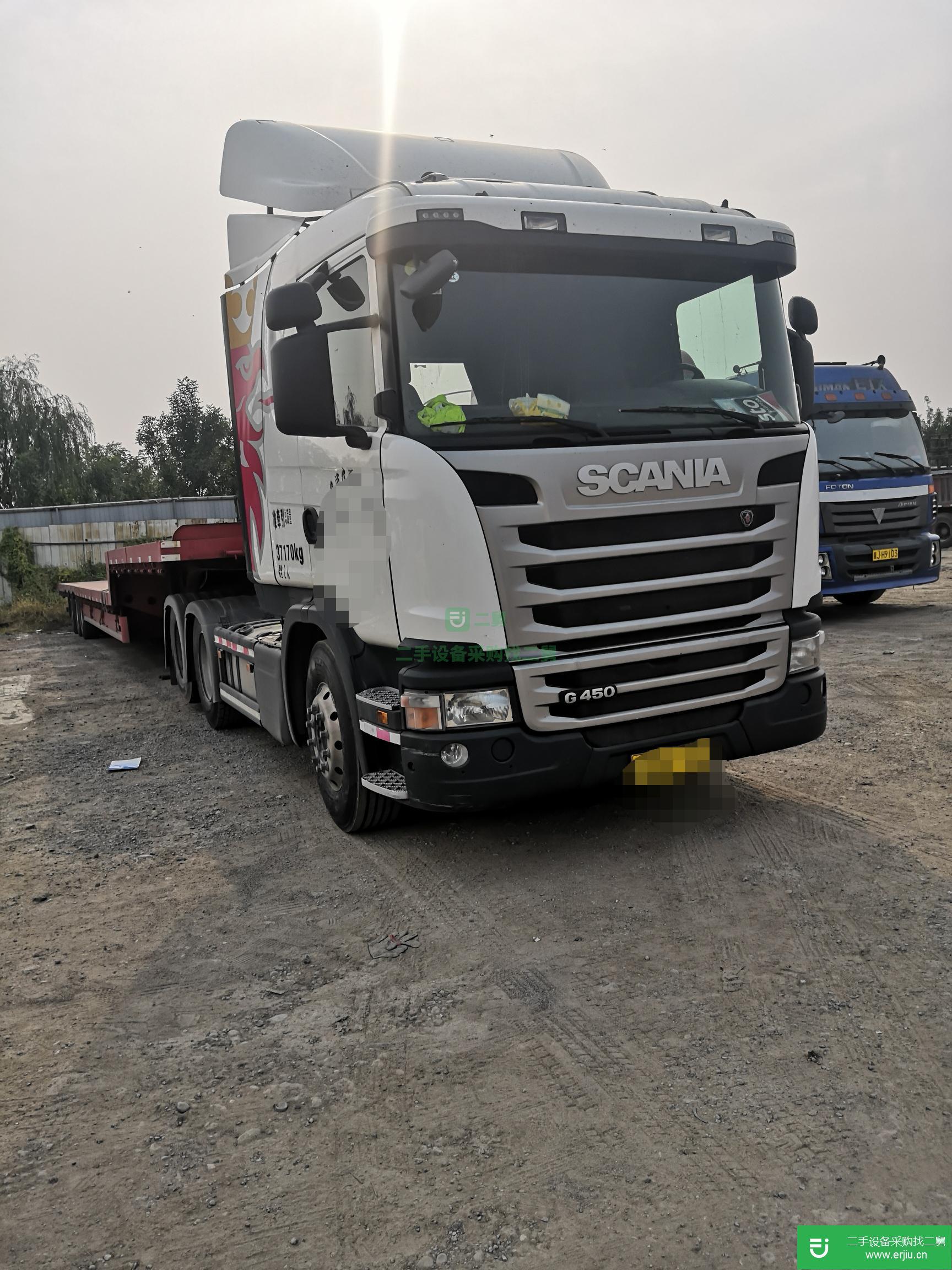 河北出售二手斯堪尼亞450馬力運輸車