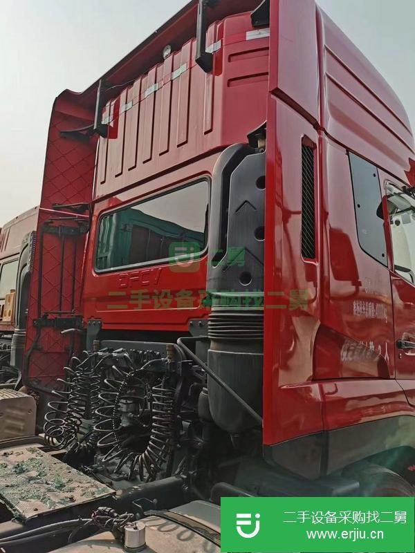 河北出售二手東風(fēng)天龍牽引車，450馬力 精品車頭帶四路監(jiān)控，車況原版輪胎九成