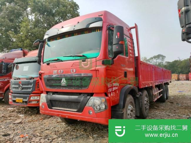 江西出售二手中國重汽9.6米前四后八貨車