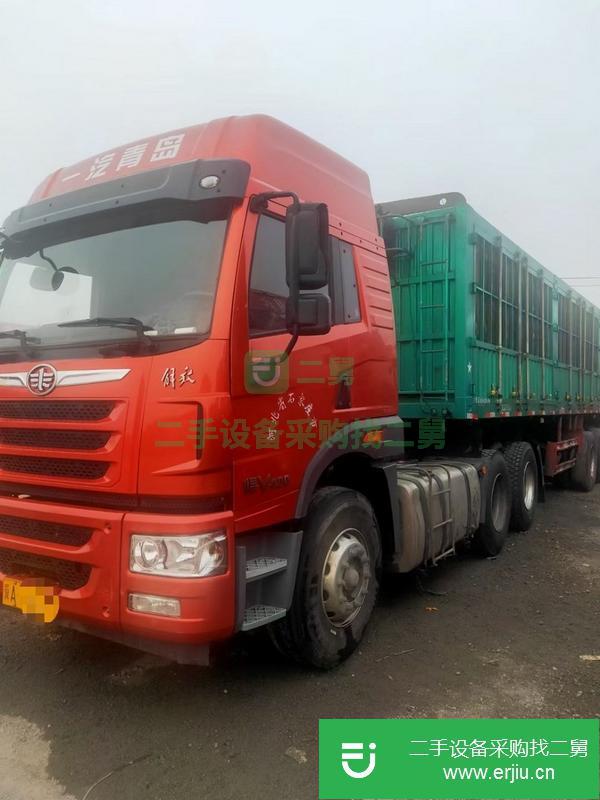 河北出售二手解放牽引車，400馬力