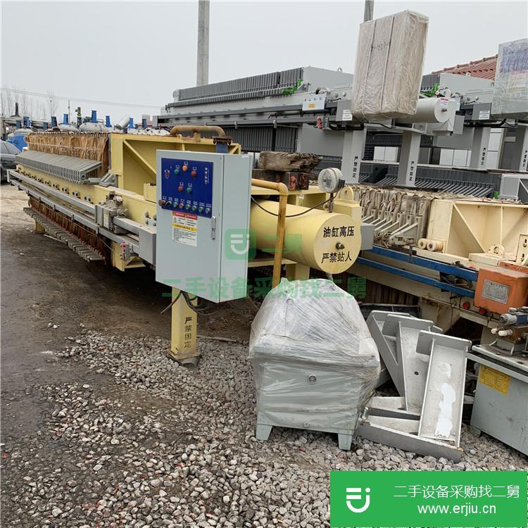 山東出售二手程控壓濾機(jī)