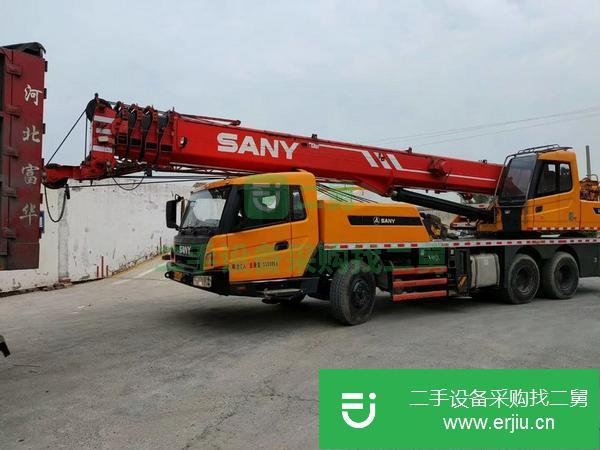 河南出售二手11年三一25噸H5汽車吊