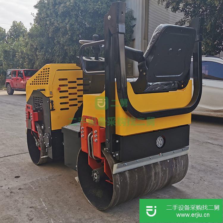 山東出售二手山菱雙輪壓路機