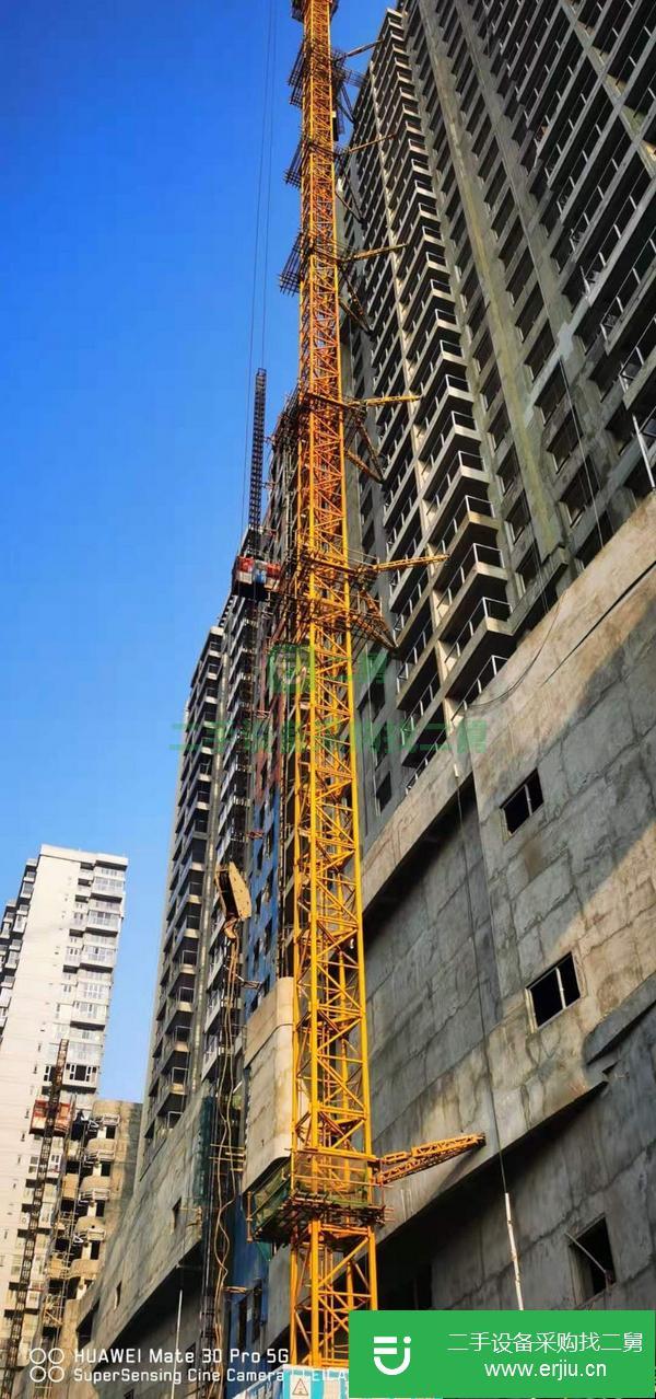 江蘇出售二手15年虎霸6010塔吊