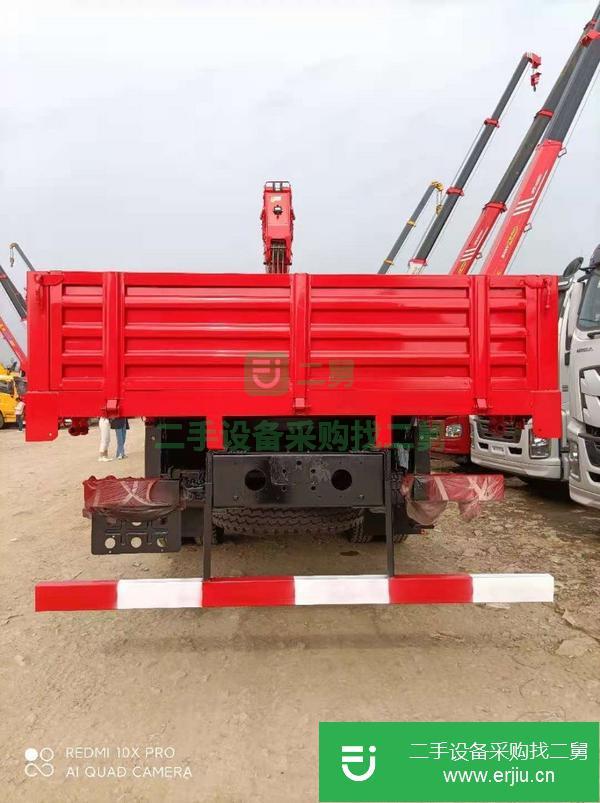 湖北出售二手東風華神F5后八輪隨車吊