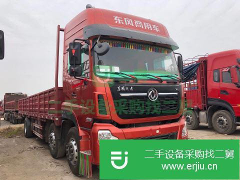 江西出售二手東風天龍9.6米平板車