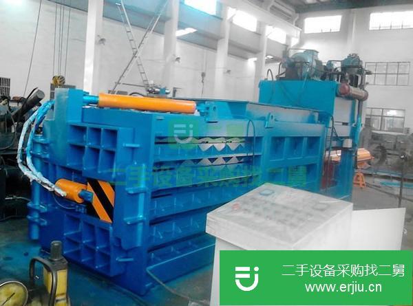 湖南出售二手120噸臥式廢紙打包機