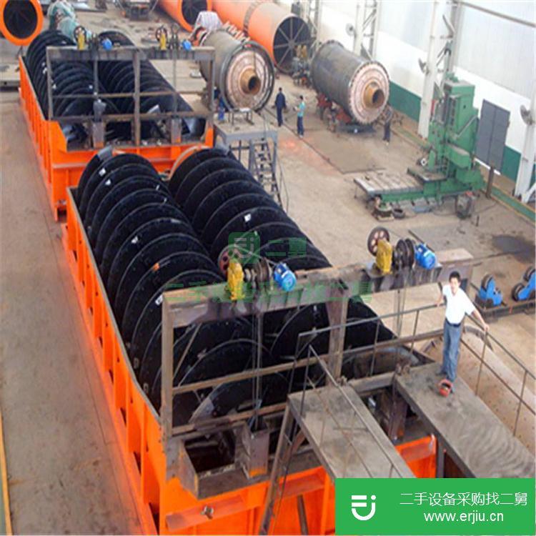 河南出售二手大型雙螺旋洗砂機(jī)