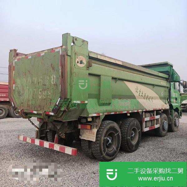 上海出售二手前四后八德龍自卸車 國五6米5,手續齊全 可按揭