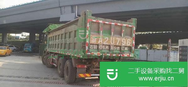 山東出售二手陜汽德龍前四后八國(guó)五7.2米自卸車