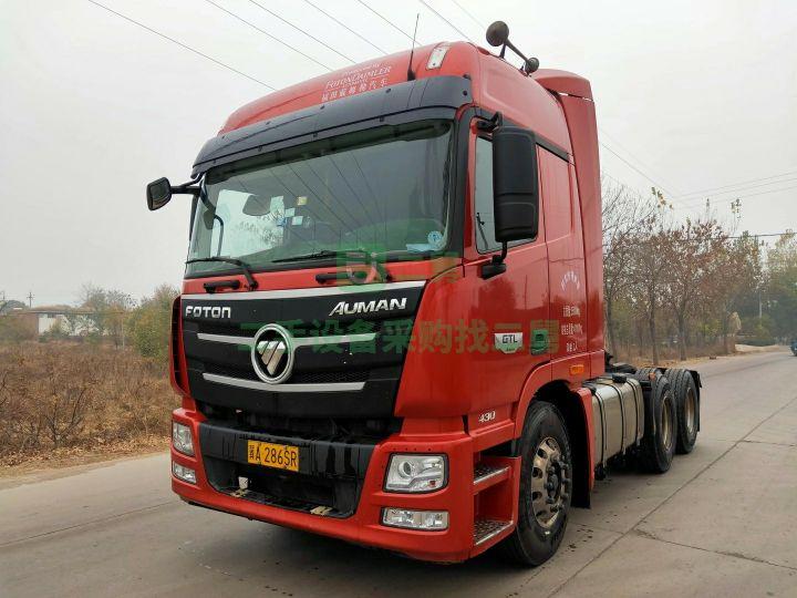 出售二手歐曼430馬力國五雙驅車，車況精品兩年3個月牽引車