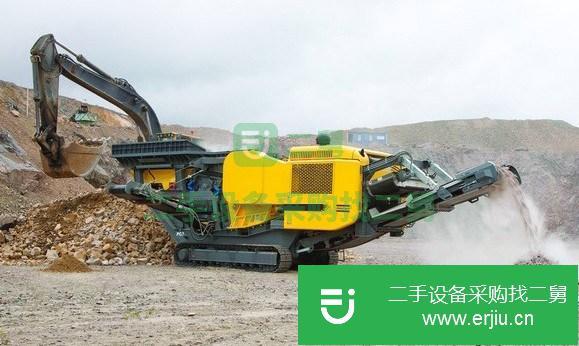山西出售二手移動制砂機