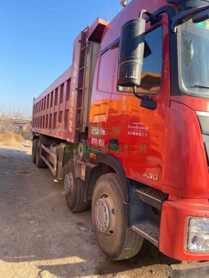 出售國五歐曼前四后八自卸車，長度8.2米