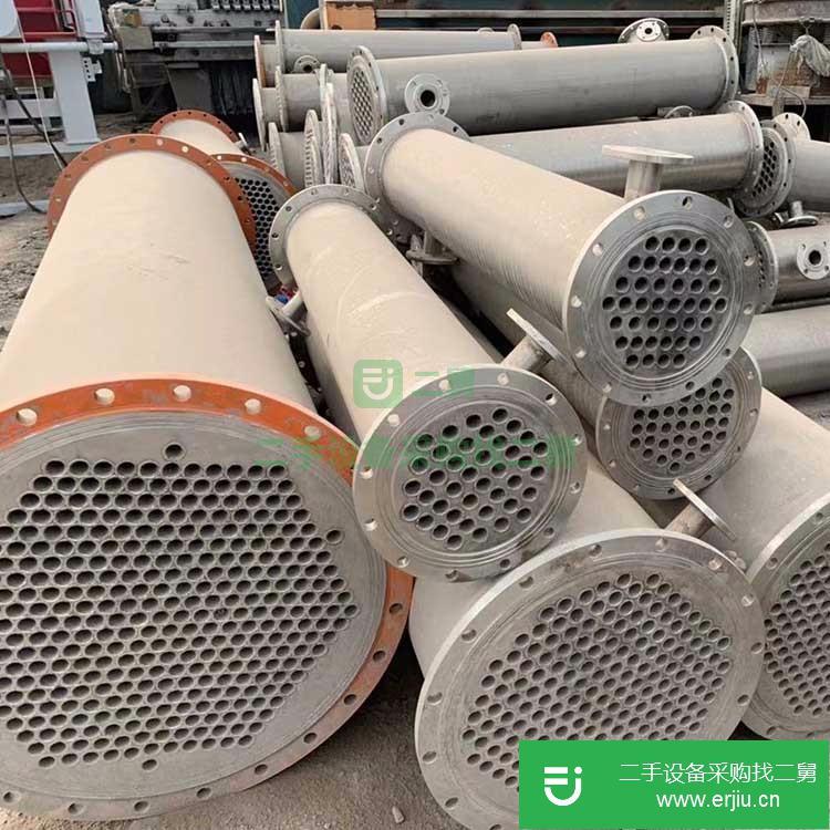 山東出售二手不銹鋼列管冷凝器