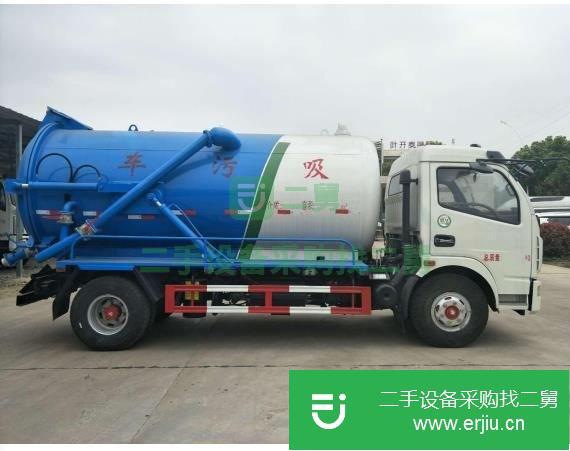 湖北出售二手國六大多利卡8方吸污車