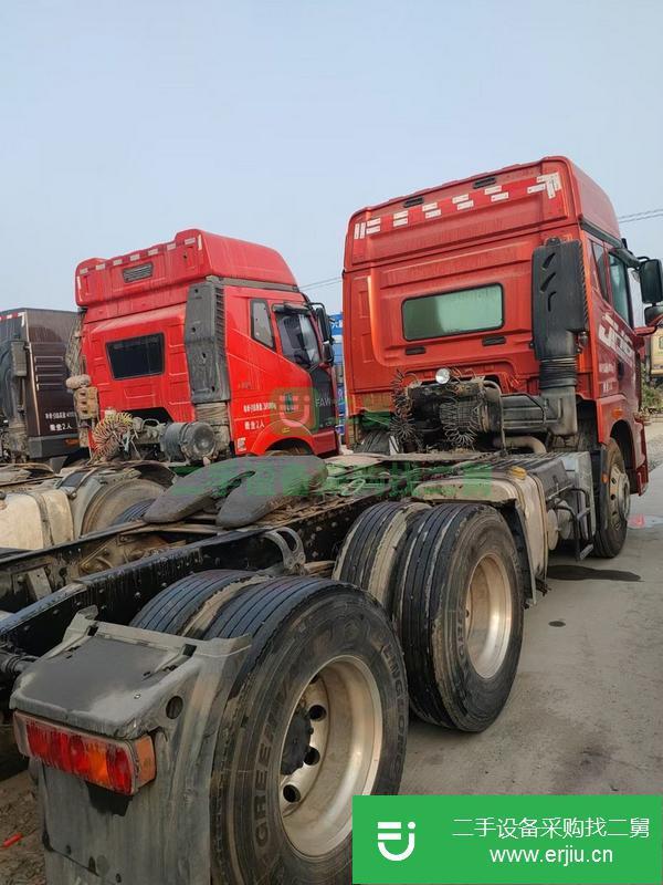 山東出售二手解放牽引車 430馬力濰柴發動機