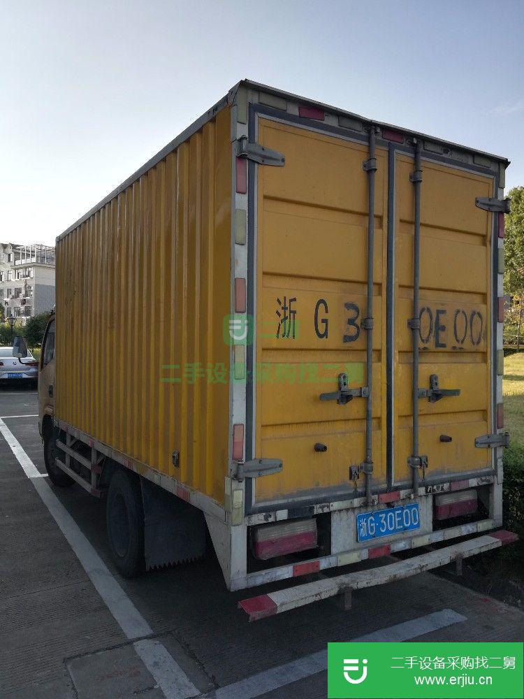 浙江出售二手東風多利卡箱式貨車