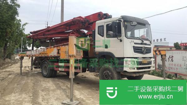 江蘇出售二手農建37米國五泵車