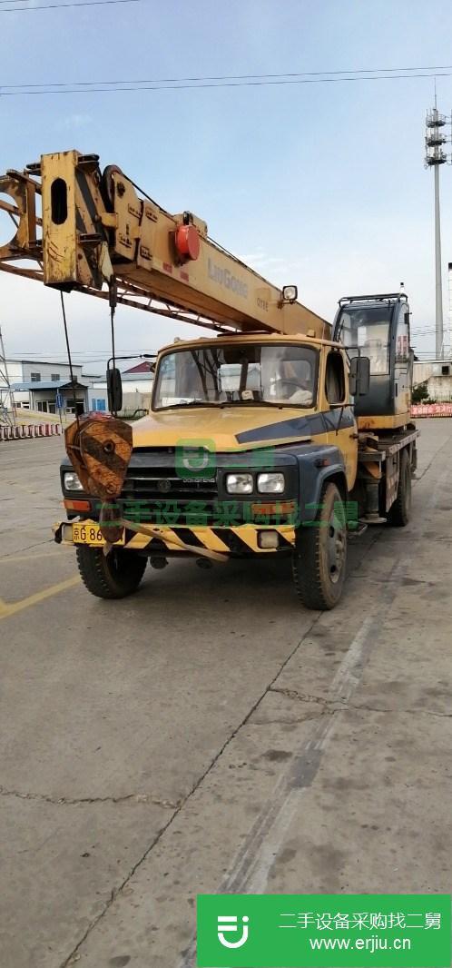 北京出售二手09年柳工八噸汽車吊,京牌