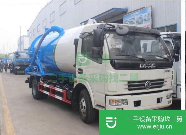 湖北出售二手國六大多利卡8方吸污車