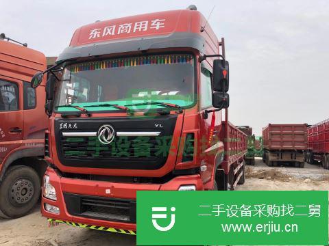 江西出售二手東風天龍9.6米平板車