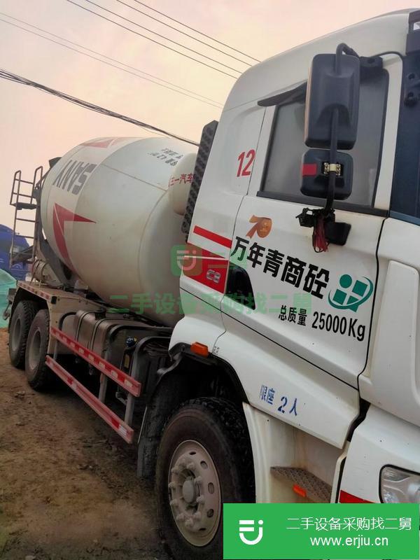 山東出售二手三一大12方輕量化攪拌車