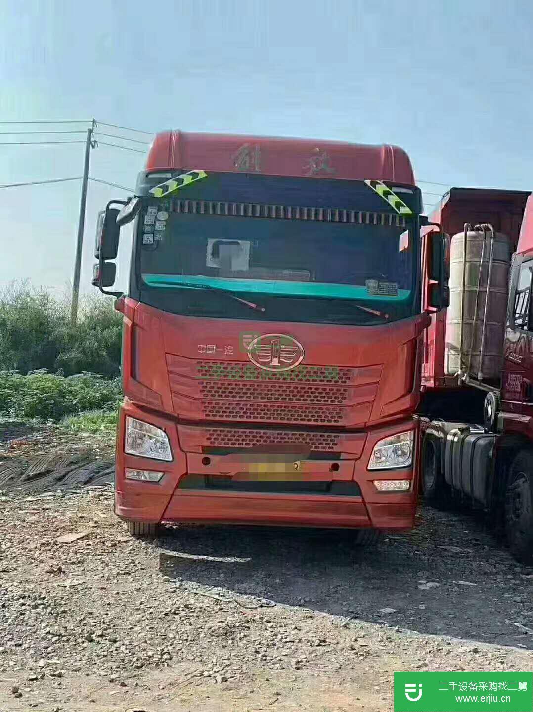 江西出售二手青島解放550馬力半掛車