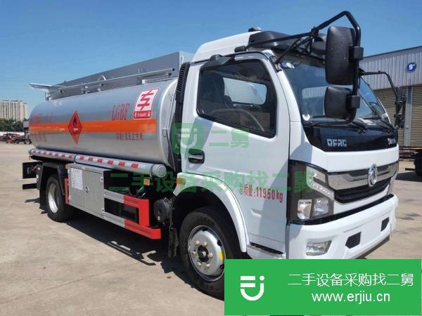 湖北出售二手東風玉柴150馬力8噸油罐車