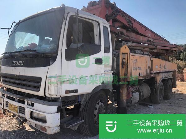 湖南出售二手三一37米泵車車況沒問題手續齊全