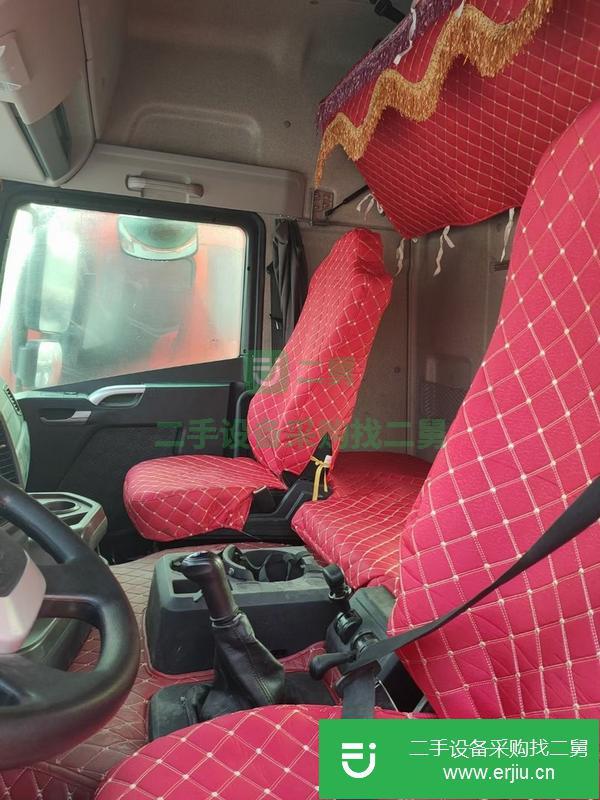 山東出售二手解放牽引車 430馬力濰柴發動機