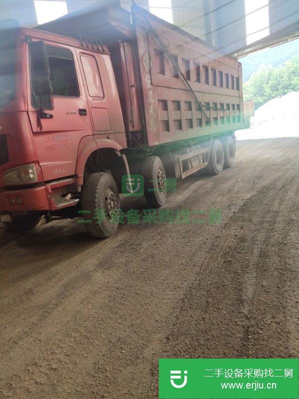 河北出售二手7.6米前四后八自卸車