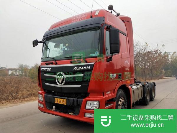 河北出售二手歐曼牽引車，430馬力濰柴動力！車況精品沒丁點磕碰