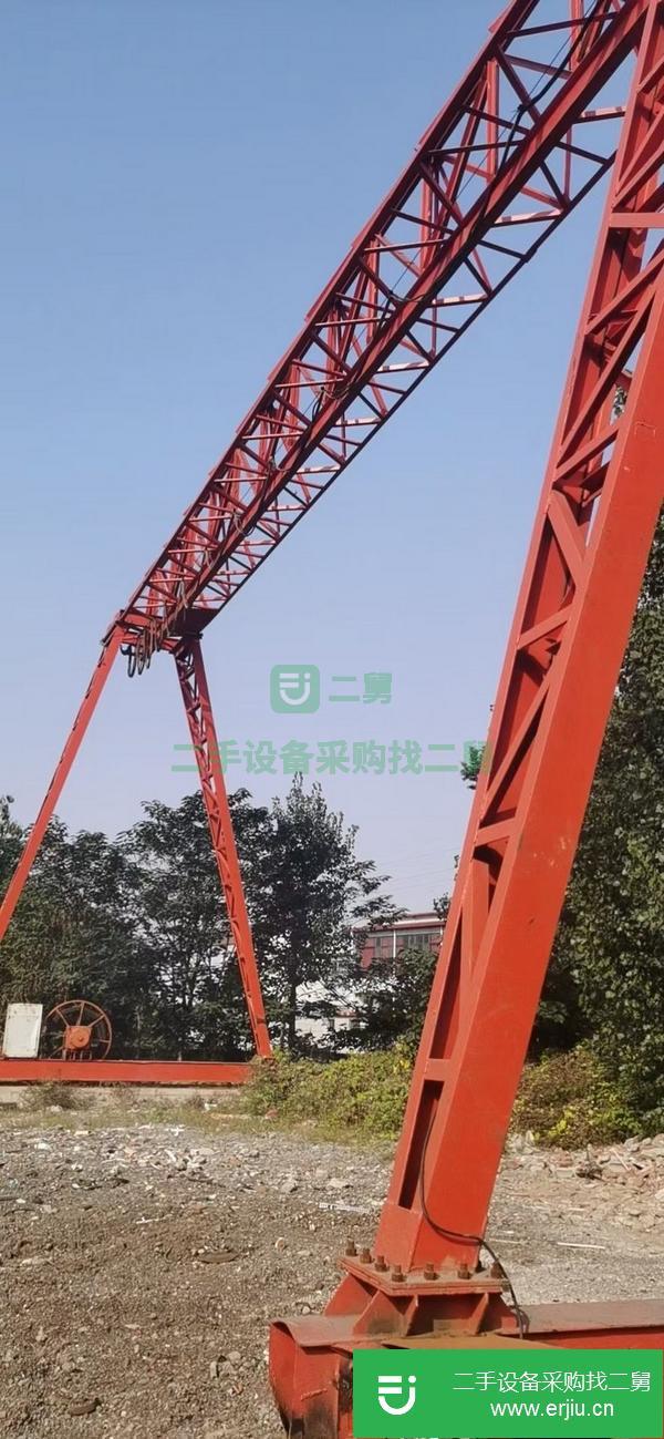 山東出售二手10噸龍門吊跨度20米