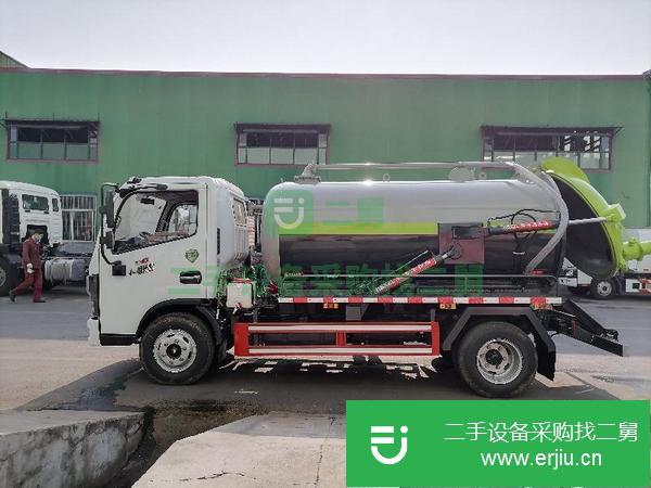 湖北出售二手東風多利卡D6吸污車