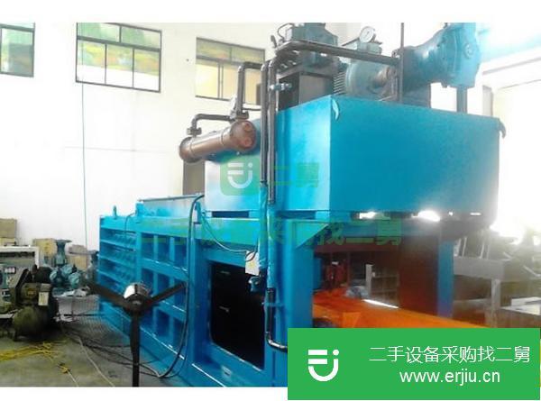 湖南出售二手120噸臥式廢紙打包機