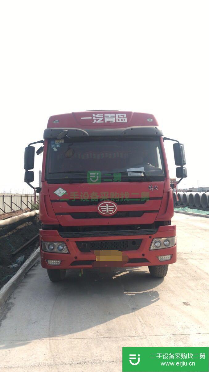 山西出售二手青島解放336馬力半掛車