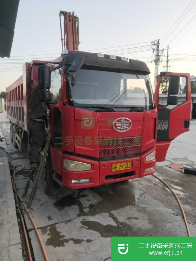 江西出售二手一汽解放前四后八自卸車