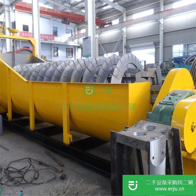 河南出售二手大型雙螺旋洗砂機(jī)