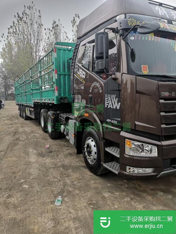 內蒙古出售二手全保險高寒版牽引車