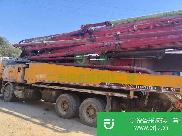 湖南出售二手三一6節(jié)臂52米泵車保證全車保養(yǎng)好