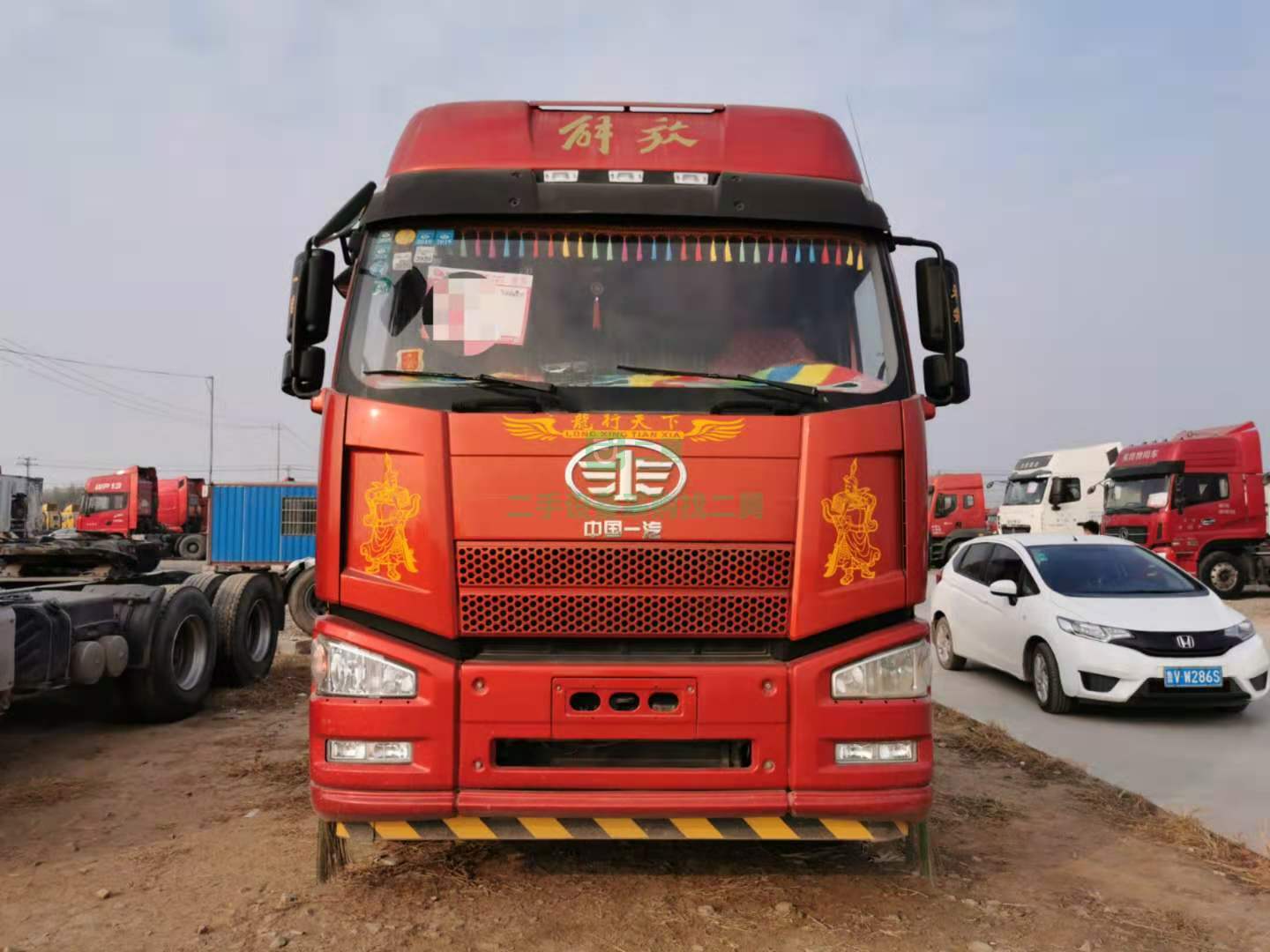 出售17年解放J6P牽引車460馬力，錫柴發動機
