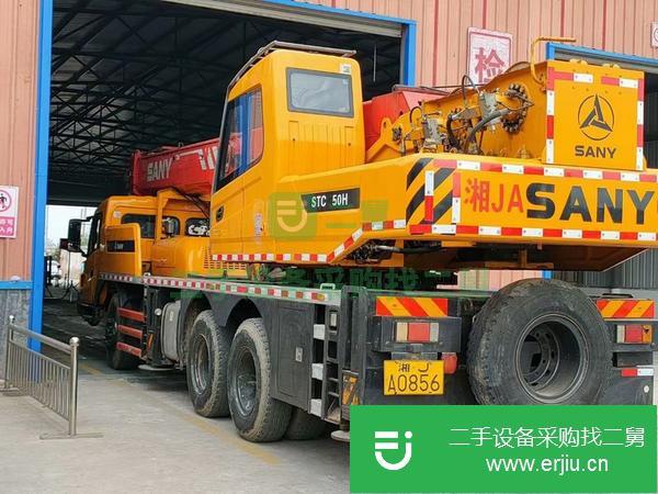 河南出售二手11年三一25噸H5汽車吊