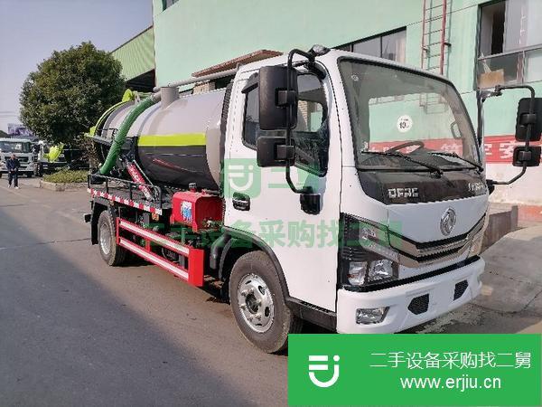 湖北出售二手東風多利卡D6吸污車