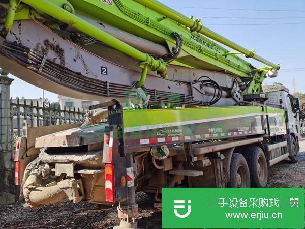 湖北出售二手中聯18年國五49米泵車
