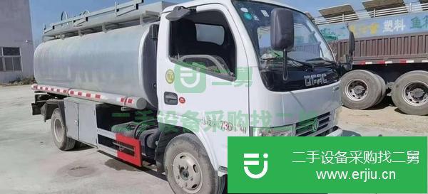 江蘇出售二手5噸洗井液玉柴115馬力可提檔運輸車