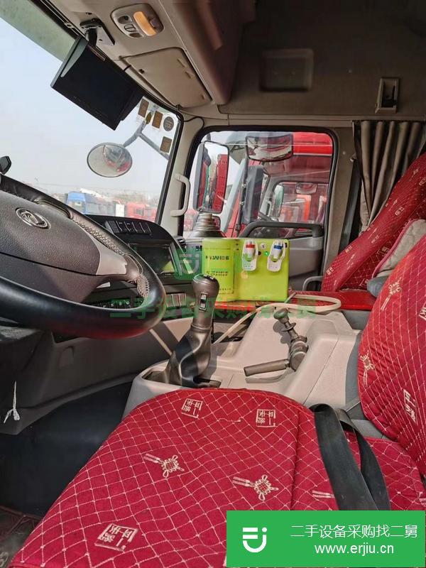 河北出售二手東風(fēng)天龍牽引車，450馬力 精品車頭帶四路監(jiān)控，車況原版輪胎九成