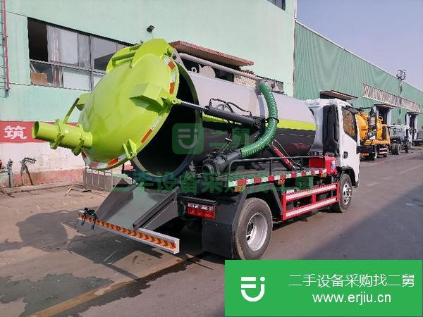湖北出售二手東風多利卡D6吸污車