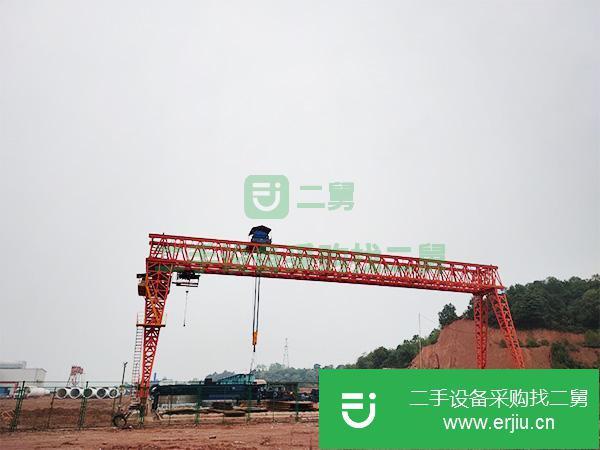 貴州出售二手80T-24M-9M花架龍門吊